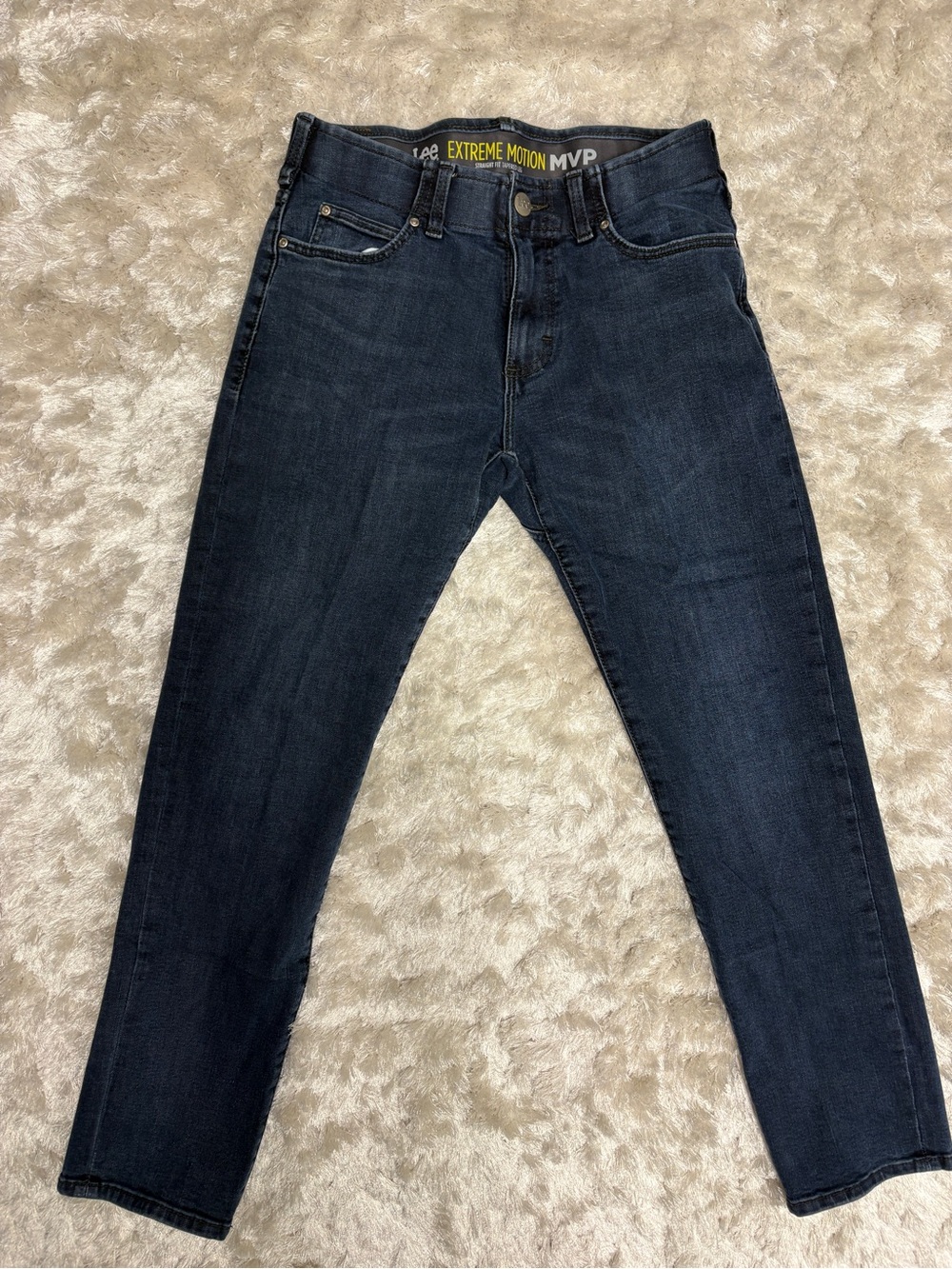 Lee Extreme Motion Dark Blue Men's Jeans: Size 30/30